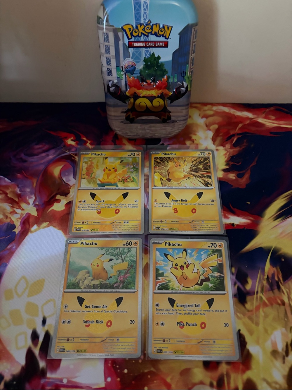 NEW Pikachu Pokemon 30th Anniversary Cards
